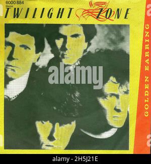 Vintage Single Record Cover - Golden Earring - Twilight Zone - D - 1982 Stockfoto