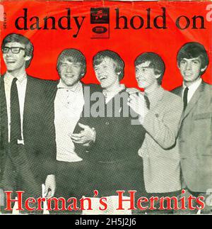 Vintage Single Record Cover - Herman's Hermits - Dandy - Dänemark - 1966 Stockfoto