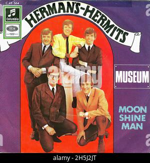 Vintage Single Record Cover - Herman's Hermits - Museum - D - 1967 Stockfoto