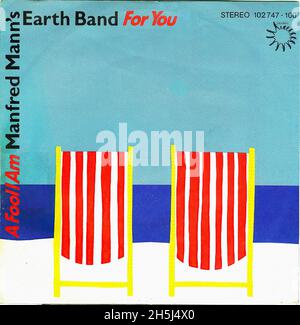 Vintage Single Record Cover - Manfred Mann's Earth Band - for You - D - 1981 Stockfoto