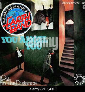 Vintage Single Record Cover - Manfred Mann's Earth Band - You Angel You - D - 1979 Stockfoto