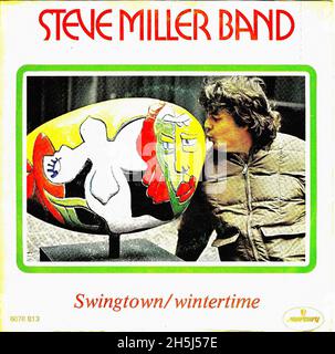 Vintage Single Record Cover - Miller, Steve - Swingtown - NL - 1977 Stockfoto