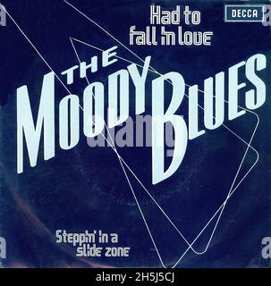 Vintage Single-Cover - Moody Blues, The - Had to Fall in Love - NL - 1978 Stockfoto