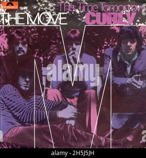 Vintage Single Record Cover - Move, The - Curly - D - 1969 Stockfoto