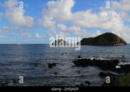 Insel Vila Franca do Campo, Sao Miguel, Azoren Stockfoto