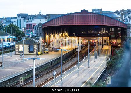 Bahnhof Penzance, Penzance, Cornwall. Stockfoto