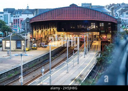 Bahnhof Penzance, Penzance, Cornwall. Stockfoto