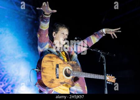 Mailand Italien 09 November 2021 Eugenio in Via Di Gioia - italienische Popmusikband - live im Alcatraz © Andrea Ripamonti / Alamy Stockfoto