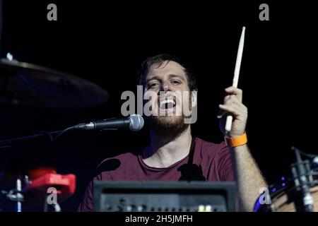 Mailand Italien 09 November 2021 Eugenio in Via Di Gioia - italienische Popmusikband - live im Alcatraz © Andrea Ripamonti / Alamy Stockfoto