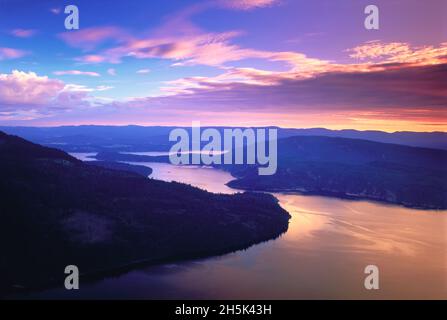 Blick vom Mount Maxwell Salt Spring Island, Britisch-Kolumbien, Kanada Stockfoto