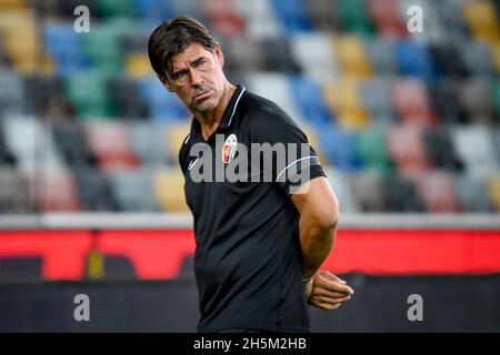 Friuli - Stadion Dacia Arena, Udine, Italien, 13. August 2021, Andrea Sottil (Cheftrainer Ascoli) Porträt während Udinese Calcio vs Ascoli Calcio - Ita Stockfoto