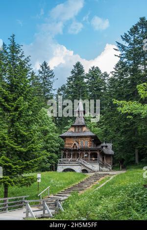 KAPELLE IN JASZCZURÓWKA Stockfoto