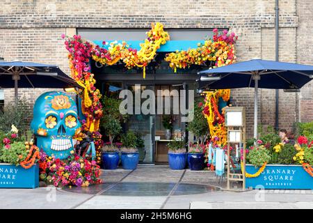 Granary Square Brasserie, King's Cross, London Stockfoto