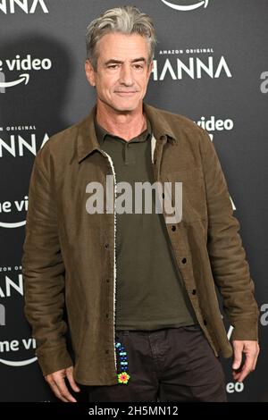 Dermot Mulroney besuchte die Amazon und IMDb TV Gastgeber einer exklusiven Vorführung der ersten Folgen der Alex Rider Saison 2 im Soho Hotel, London, am 2021-11-10, Großbritannien Stockfoto