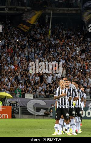 Belo Horizonte, Brasilien. November 2021. MG - Belo Horizonte - 11/10/2021 - BRASILIANISCH BIS 2021 - ATLETICO-MG X CORINTHIANS Foto: Alessandra Torres/AGIF/Sipa USA Quelle: SIPA USA/Alamy Live News Stockfoto