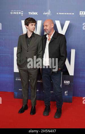 Madrid, Spanien. 2021. Nov, 10. Während der Premiere von Way Down in Madrid 10/2021/ Credit: CORDON PRESS/Alamy Live News Stockfoto