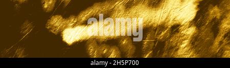Ikad-Muster Mit Goldfolie. Krawatte und Dye Shibori. Stockfoto