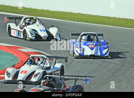 Radical European Motor Racing auf der Rennstrecke von Barcelona Catalunya, Barcelona, Katalonien, Spanien Stockfoto