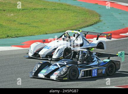 Radical European Motor Racing auf der Rennstrecke von Barcelona Catalunya, Barcelona, Katalonien, Spanien Stockfoto