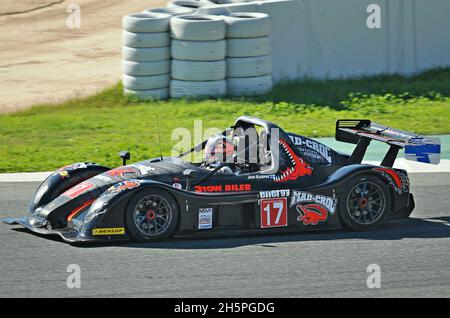 Team Nielsen beim Radical European Motor Racing auf der Rennstrecke von Barcelona Catalunya, Barcelona, Katalonien, Spanien Stockfoto