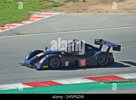 Team Nielsen Racing beim Radical European Motor Racing auf der Rennstrecke von Barcelona Catalunya, Barcelona, Katalonien, Spanien Stockfoto