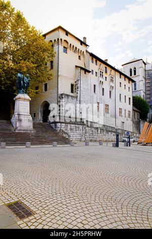 Schloss der Herzöge von SavoyChambéry, Département Savoie; Auvergne-Rhône-Alpes; Frankreich. Stockfoto