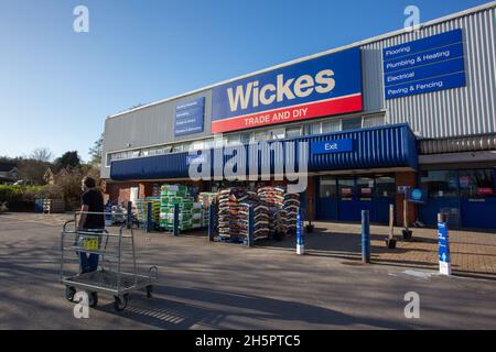 Wickes DIY Store, Bristol Stockfoto