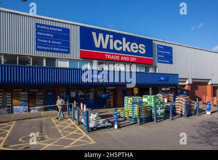 Wickes DIY Store, Bristol Stockfoto