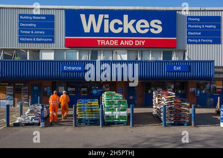 Wickes DIY Store, Bristol Stockfoto