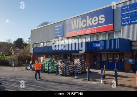 Wickes DIY Store, Bristol Stockfoto