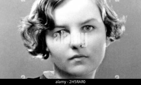 JESSICA MITFORD (1917-1996) Englische Autorin über 1937 Stockfoto