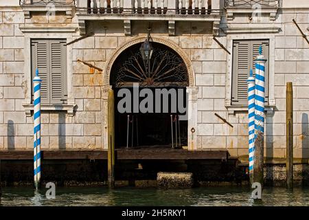 Palazzo Bernardo Nani. Venedig. Venetien. Italien. Stockfoto