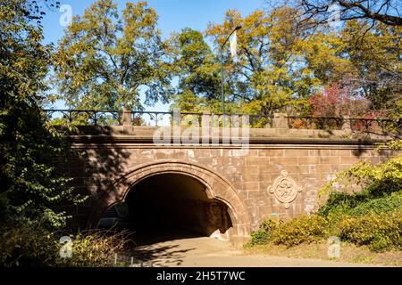 Trefoil Arch im Central Park, , New York City, USA Stockfoto