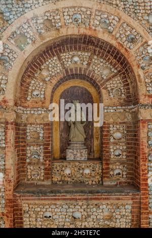 Kapelle der Bones Capela de Ossos in Faro, Portugal Stockfoto