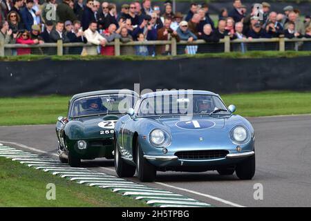 Vincent Gaye, Ferrari 275 GTB/C, Ronnie Hoare Trophy, Road Going Sports und GT-Fahrzeuge, die für die Wettkämpfe zwischen 1960 und 19 stehen Stockfoto