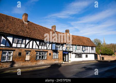 Das Rose and Crown Hotel. Harnham Road, Salisbury, Wiltshire, England Stockfoto