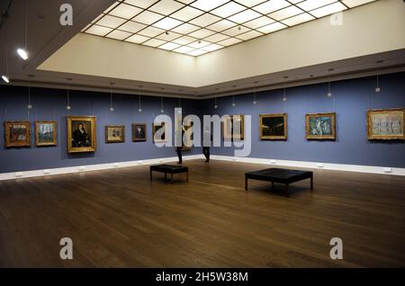 Ny Carlsberg Glyptotek. Interieur eines seiner Zimmer. Kopenhagen, Dänemark. Stockfoto