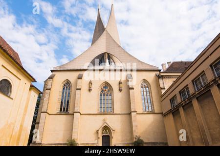 Emauzský klášter, Kloster Emmaus, Prag, Tschechische Republik Stockfoto
