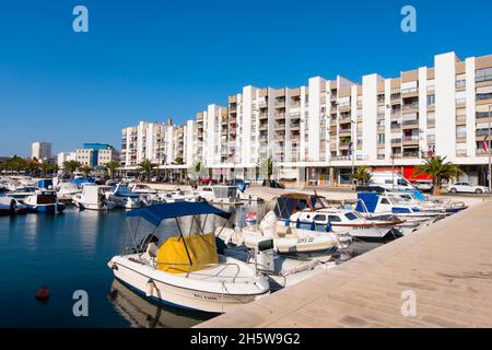 Marina, Jazine, Zadar, Kroatien Stockfoto