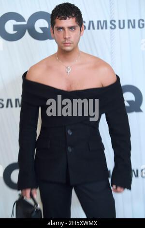 11. November 2021, Madrid, Madrid, Spanien: EDUARDO CASANOVA nimmt an der 20. Ausgabe der GQ Men of the Year Awards im Palace Hotel Teil. (Bild: © Jack Abuin/ZUMA Press Wire) Stockfoto