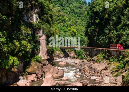 Boquerón del Padre Abad, Aguaytia, Ucayali, Perú, Südamerika. Stockfoto