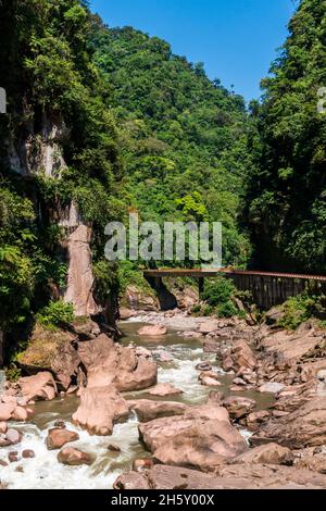 Boquerón del Padre Abad, Aguaytia, Ucayali, Perú, Südamerika. Stockfoto