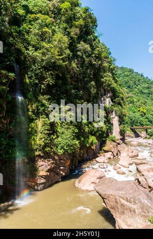 Boquerón del Padre Abad, Aguaytia, Ucayali, Perú, Südamerika. Stockfoto