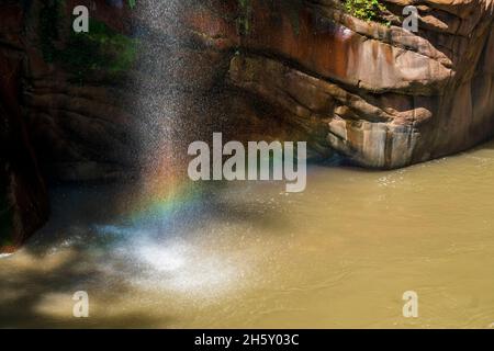 Boquerón del Padre Abad, Aguaytia, Ucayali, Perú, Südamerika. Stockfoto