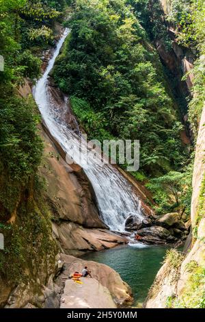 Boquerón del Padre Abad, Aguaytia, Ucayali, Perú, Südamerika. Stockfoto