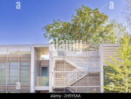 Detailbild des Topping Rose House Hotels Stockfoto