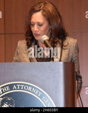 Kamala Harris Ca. 2016 Stockfoto