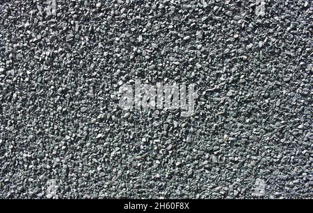 Nahaufnahme einer graublauen rauhen Oberfläche Stockfoto