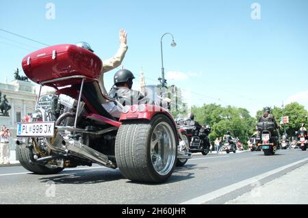 Wien, Österreich. 11.Mai 2009. Vienna Harley Days Stockfoto