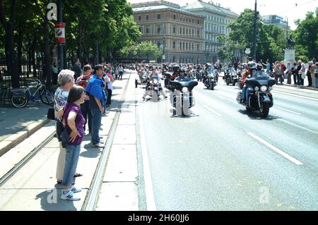 Wien, Österreich. 11.Mai 2009. Vienna Harley Days Stockfoto